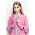 Factory yarn-dyed scarf poncho made in China